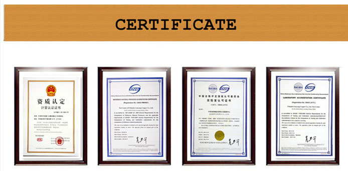 H90 жезден жасалған жолақ certificate